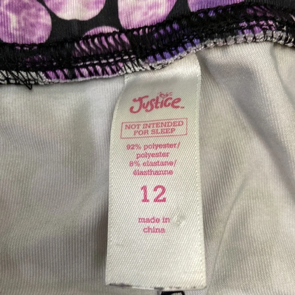 Justice Girls Athletic Leggings - Excellent Used Condition Size 12
